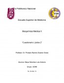 Bioquímica Medica II “Cuestionario Lípidos 2”