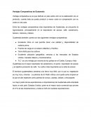 Ventajas Comparativas de Guatemala.