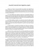 Acuerdo Comercial entre Argentina y Japón.