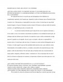 Dignificar el papel del joven y el enfermo.