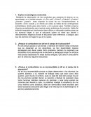 Paradigma del conductismo.