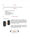 Realiza la conexión de los sensores tipo barrera para el control de una lámpara..