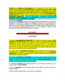 DESPRIPCION DE ANTECENTES DE LA SUCESION TESTAMENTEARIA