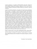Un plan de emergencias, es un conjunto de medidas destinadas a hacer frente a situaciones de riesgos q puedan presentarse en alguna ocasión
