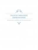 TALLER DE HABILIDADES EMPRENDEDORAS.