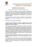 ANTROPOLOGÍA TEOLÓGICA II Cuestionario de la Película: “La vida de San Agustín”