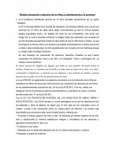 Modulo educación y derecho de la niñez, la adolescencia y la juventud