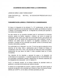 FUNDAMENTACION JURIDICA Y PROPOSITOS O CONSIDERANDOS. Página 1