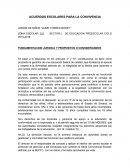 FUNDAMENTACION JURIDICA Y PROPOSITOS O CONSIDERANDOS
