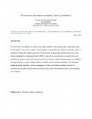 Formación de enlace covalente, iónico y metálico