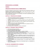 INTRODUCCIÓN A LA ECONOMÍA TEÓRICO PREGUNTAS DE REPASO PARA EL PRIMER PARCIAL