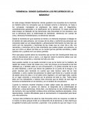 ENSAYO: SOBRE DEMENCIA “DONDE QUEDARON LOS RECUERDOS”