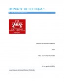 Reporte de lectura 1 “El ADN del nuevo directivo.”