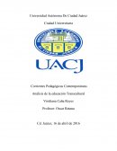 La educación transcultural - Ensayo