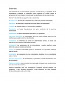 Caracteristicas de la entrevista.