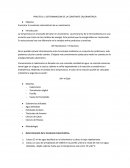 Determinación de la constante de calorimetria