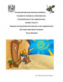 Aspectos socioculturales del mexicano en las organizaciones.