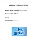 SEGURIDAD E HIGIENE INDUSTRIAL.