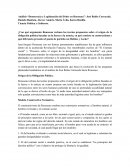 Análisis “Democracia y Legitimación del Poder en Rousseau”- José Rubio Carracedo.
