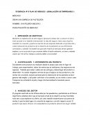 Plan de negocios (simulado)