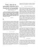 Vida y obra de los principales filósofos de la historia de la humanidad.