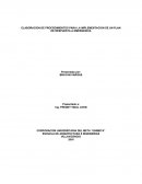 ELABORACION DE PROCEDIMIENTOS PARA LA IMPLEMENTACION DE UN PLAN DE RESPUESTA A EMERGENCIA.