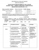 Examen Cuatrimestral Inorganica Farmacia