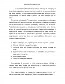 EDUCACIÓN AMBIENTAL. La educación ambiental está relacionada con el manejo de concepto y el desarrollo de capacidades que permitan una reflexión de los sucesos naturales que pasan alrededor de las personas y puedan explicarse el porqué de ello