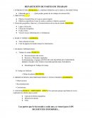 REPARTICIÓN DE PARTES DE TRABAJO.