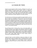 La causa y efecto ejemplo.