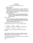 INSTRUMENTO I ENCUESTA DE OPINIÓN (dirigida a alumnos)