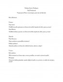 Propuesta de Menú a tres tiempos, junio dos mil dieciséis