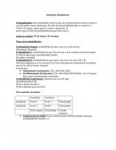 Resumen Estadísticas