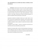 CARACTERISTICAS DE LOS TURISTAS QUE VISITAN LA CIUDADELA DE CHAN CHAN-AÑO 2016