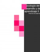 Observación de la conducta de los niños