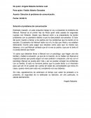 Solución al problema de comunicación