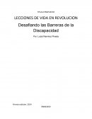 NO HAY OBSTÁCULO CUANDO EXISTE DISCAPACIDAD