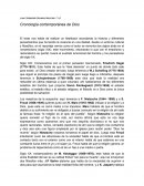 Cronología contemporánea de Dios