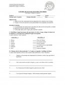 CONTROL DE LECTURA SEGUNDO AÑO MEDIO