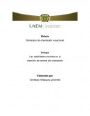 Las habilidades sociales en la elección de carrera del orientando