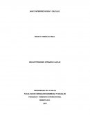 WACC INTERPRETACION Y CÁLCULO. ENSAYO TRABAJO FINAL