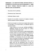 PROPUESTA: LAS ESPECIFICACIONES METODOLÓGICAS A ATENDER EN LOS ARTÍCULOS QUE INTEGRARÁN EL “LIBRO DE TEXTO” TEÓRICO PRÁCTICO SOBRE EL JUICIO DE AMPARO