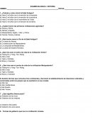 EXAMEN BLOQUE 2. HISTORIA