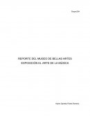 REPORTE DEL MUSEO DE ARTE POPULAR