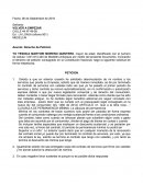 Formato derecho de peticion.