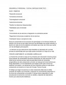 DESARROLLO PERSONAL Y SOCIAL ENFOQUE DIDÁCTICO EJES Y ÁMBITOS