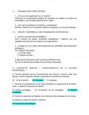 ORIGEN Y DESARROLLO DEL PENSAMIENTO ESTRATEGICO.