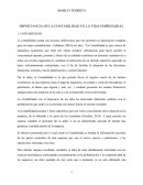 Importancia de la contabilidad en la vida empresarial