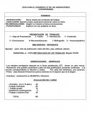 GUÍA PARA EL DESARROLLO DE LAS ASIGNACIONES (CRONOGRAMA)