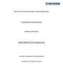 INGENIERIA INDUSTRIAL. MATEMATICAS BASICAS.